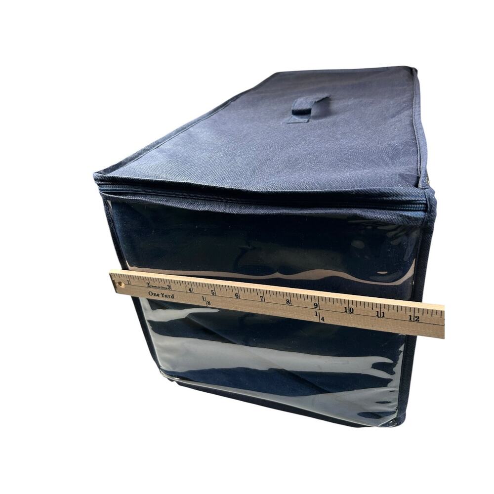 Drive Medical Folding Bed Wedge Pillow 10” – Navy Blue - Picture 8 of 9